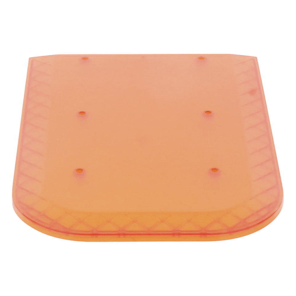 [EPCOM INDUSTRIAL SIGNALING] Domo lateral de reemplazo para barra de luces X67A, color ámbar