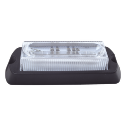 [X13-W] [EPCOM INDUSTRIAL SIGNALING] Luz Auxiliar Ultra Brillante X13 de 4 LEDs, Color Claro, con mica transparente